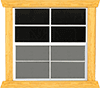 3x3 Single and Double Pane Window